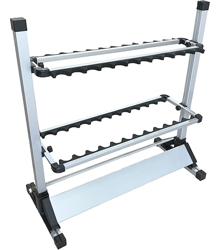 Amazon.co.jp: MAKOTOYA 釣りスタ 12本 収納タイプ ロッドスタンド 12